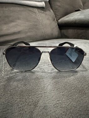 rag & bone Women's  Aviator Sunglasses in Black Gradient NWT